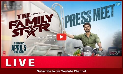🔴LIVE : Family Star Press Meet LIVE | Vijay Devarakonda | Mrunal Thakur | @TupakiOfficial