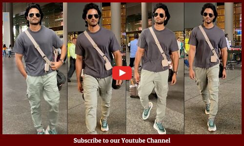 Sudheer Babu Visuals in Mumbai for Sudheer19 Poster Shoot of his Next Pan Indian Movie | Tupaki