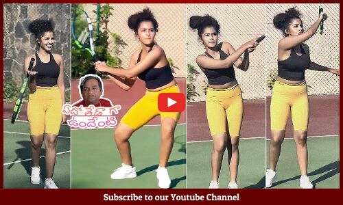 Anupama Parameswaran Plays Badminton | Anupama Parameswaran Enjoying Her Vacation | Tupaki