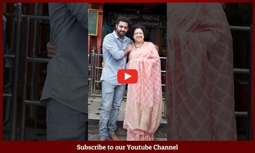 NTR And His Mother ❤️ SUPERB Visuals At Karnataka #RishabShetty #devara #ytshots #trending