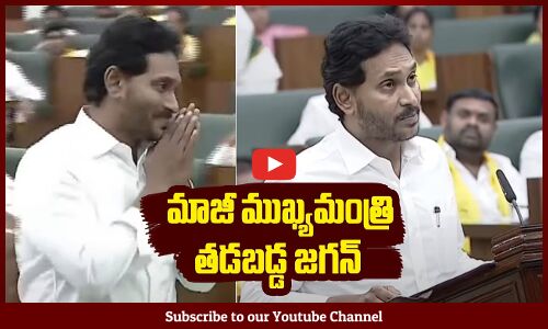 ప్రమాణ స్వీకారం తడబడ్డ జగన్: YS Jagan Mohan Reddy Takes Oath In AP Assembly | #APAssemblySession2024