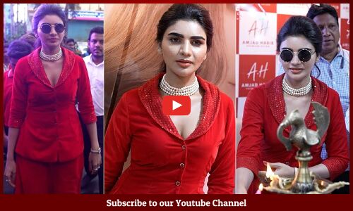 Actress Jabardasth Varsha Amjad Habib Premium Salon Grand Opening At Vijayawada | Tupaki