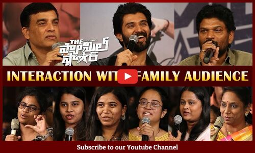 Vijay Deverakonda Interaction With Family Audience | Family Star | Dil Raju | Parasuram | Mrunal