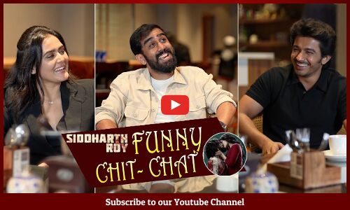 Siddharth Roy Movie Team Funny Chit Chat Wiht Daggubati Abhiram | Deepak Saroj | Tanvi Negi