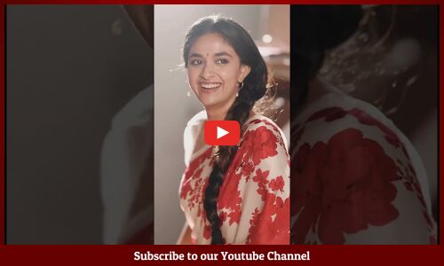 సొగసులతో చిచ్చుపెట్టేస్తుందిగా😘❤️: Keerthy Suresh Looks Beautiful In Saree #ytshots #shots #trending