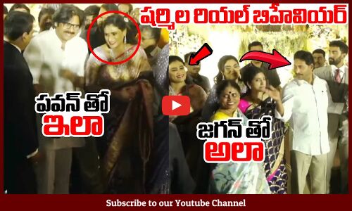 షర్మిల రియల్ బిహేవియర్ : YS Sharmila Shocking Behaviour With CM Jagan And Pawan Kalyan