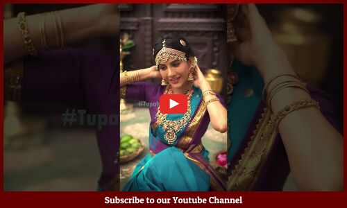 Actress #NabhaNatesh Looking Very Gorgeous Look In Half Saree #Swayambhu #ytshorts #shots #trending