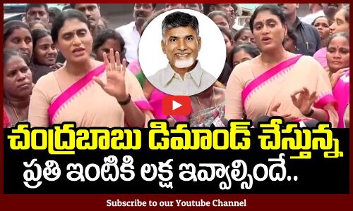 YS Sharmila Strong Comments On CM Chandrababu Naidu | Sharmila Pressmeet | Tupaki