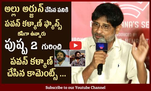 Producer Ravi Shankar Reacts On Pawan Kalyan Comments Over Pushpa Movie At Mathu Vadalara 2