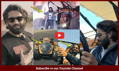 Naga Chaitanya Driving Bhairavas Bujji 😍😍 Prabhas, Amitab | Nag Ashwin | Kalki 2898 AD Car