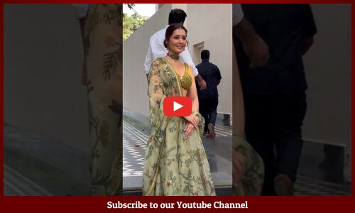 #RaashiKhanna Latest Gorgeous😍😘 Looks At #Yodha Movie Promotions In Hyderabad #ytshort #shots