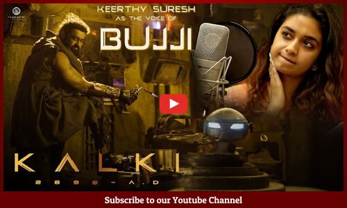 Keerthy Suresh as the Voice of Bujji - Kalki 2898 AD | Prabhas, Amitabh Bachchan, Kamal, Deepika