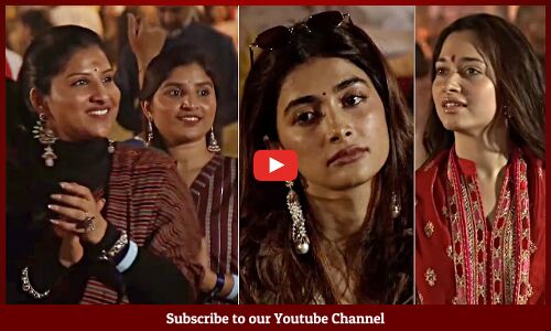 Tamannaah and Pooja Hegde & Mangli Sisters Visuals Visuals @ #MahaShivRatri2024 | Isha Yoga Center