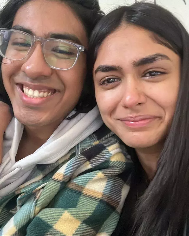 Mrunal Thakur Expresses Love and Birthday Wishes for Brother Mandar Thakur Mrunal Thakur Expresses Love and Birthday Wishes for Brother Mandar Thakur