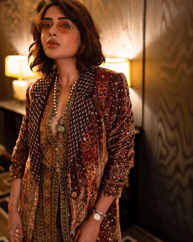 Exemplary Looks Of Samantha In Pretty Pink Outfit! Exemplary Looks Of Samantha In Pretty Pink Outfit!