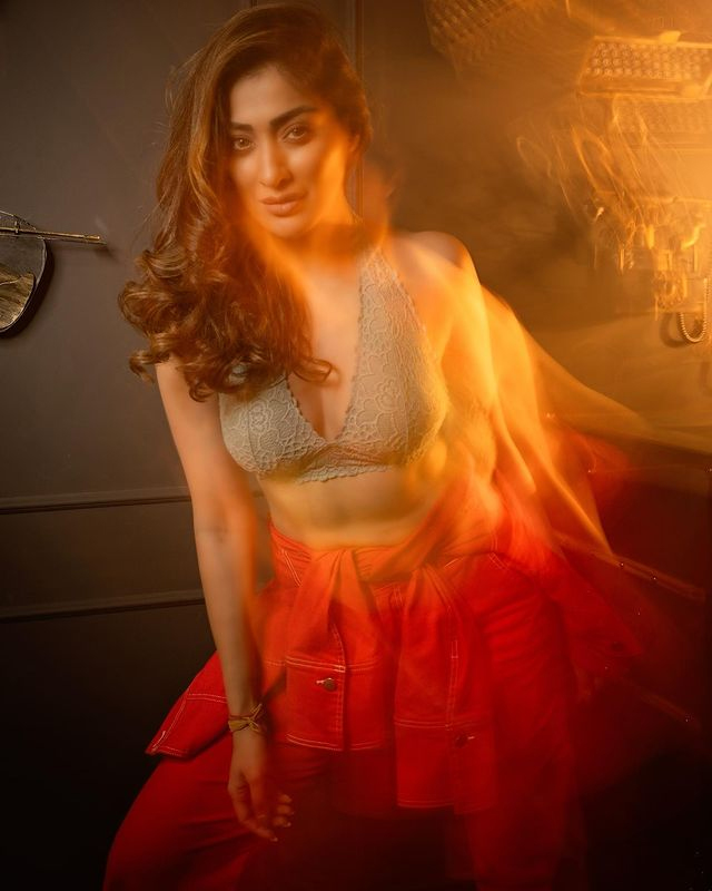 Raai Laxmi Getting Sunkissed In Laced Bikini!