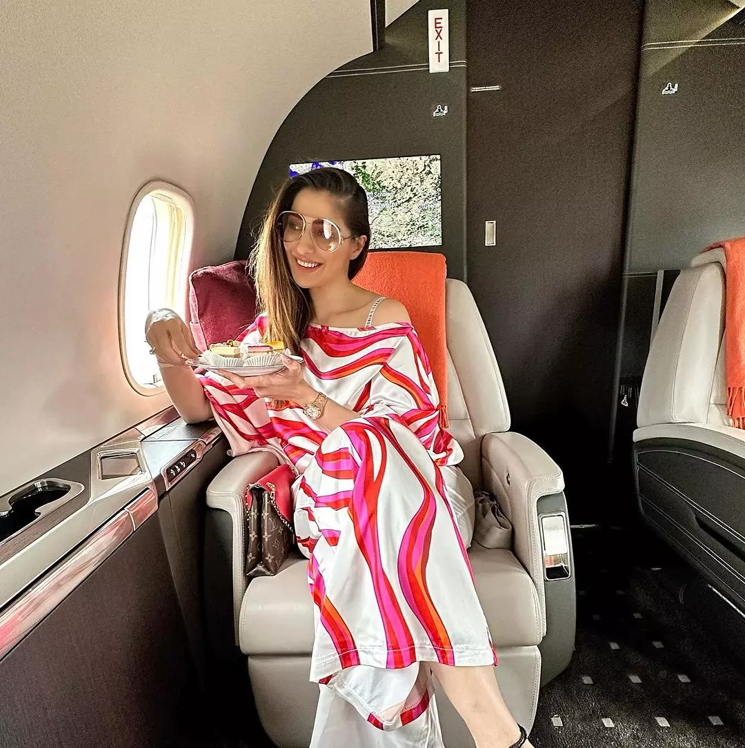 Raai Laxmi Getting Sunkissed In Laced Bikini!