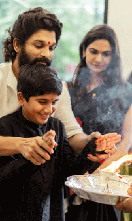Allu Family’s Heartwarming Ganesh Chaturthi Celebrations