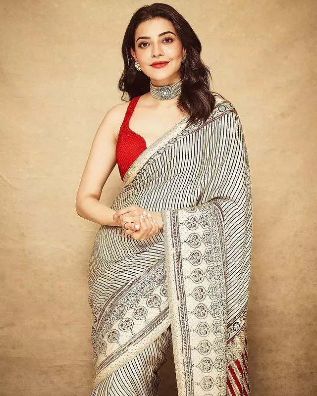 Kajal Aggarwal Captures Attention in This Look