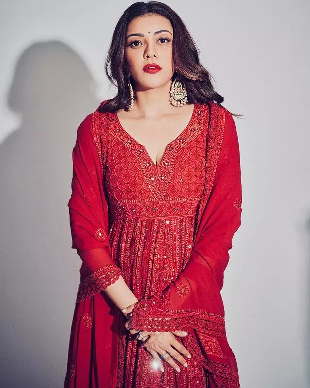 Kajal Aggarwal Captures Attention in This Look