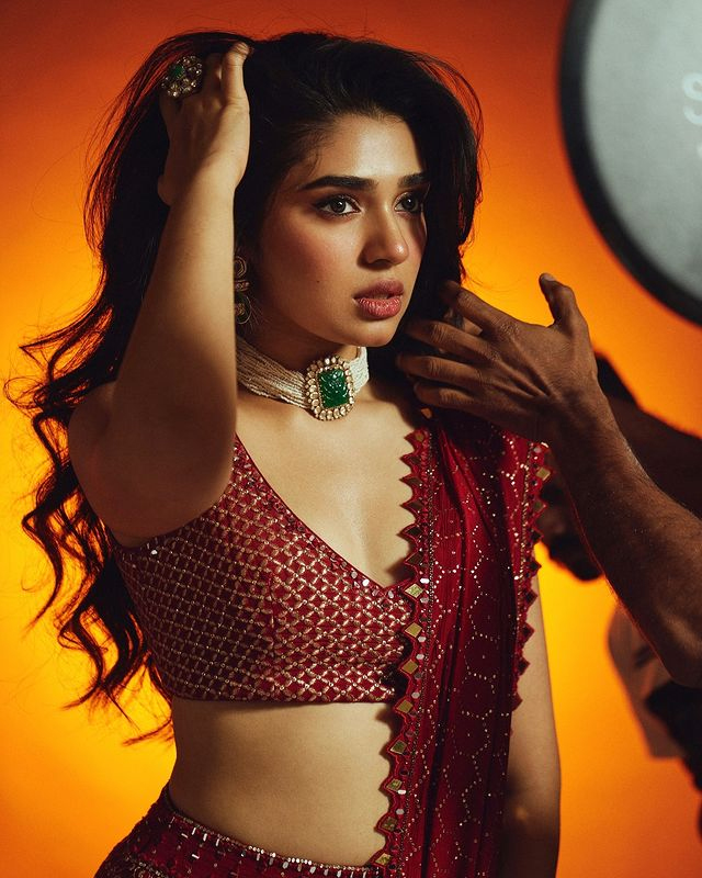 Krithi Shetty Glows Beautifully in the Rain Krithi Shetty Glows Beautifully in the Rain