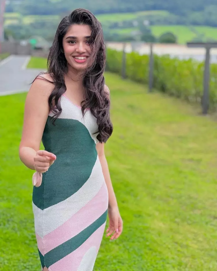 Krithi Shetty Glows Beautifully in the Rain