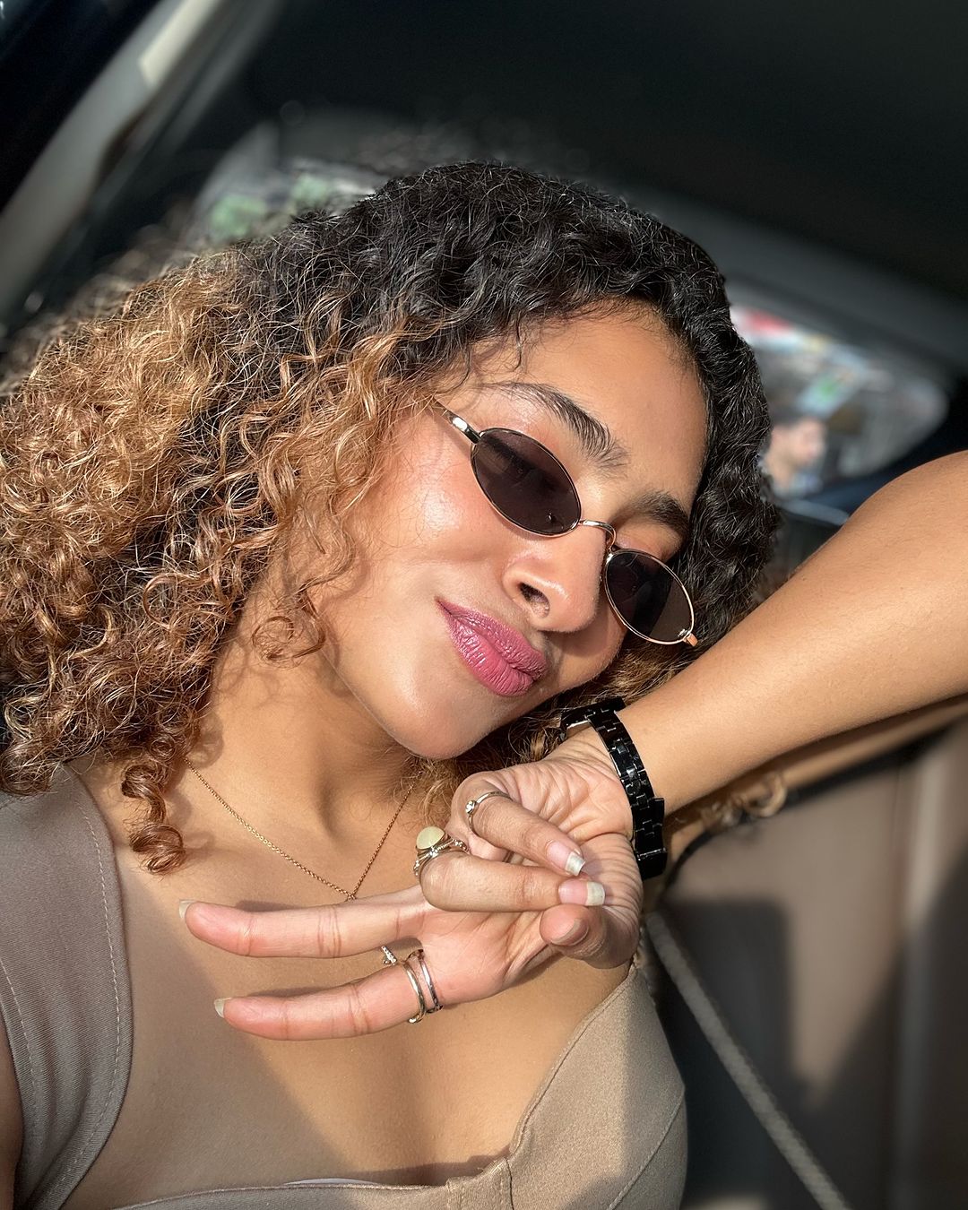 Gnaneswari Kandregula Commands Elegance in This Dress Gnaneswari Kandregula Commands Elegance in This Dress