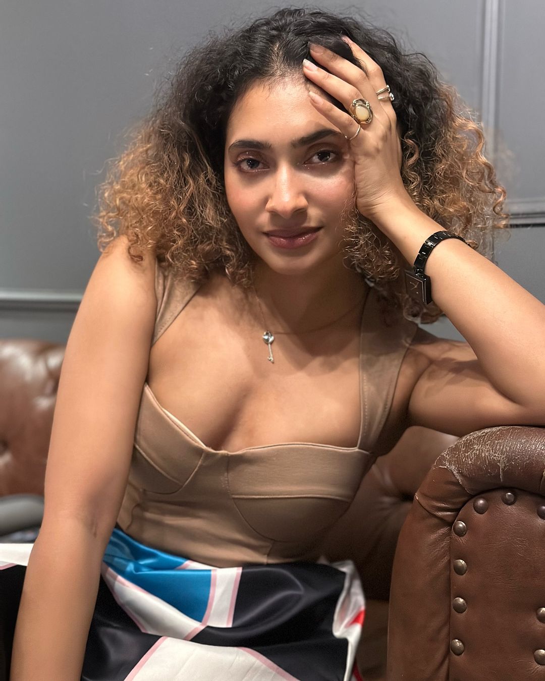 Gnaneswari Kandregula Commands Elegance in This Dress Gnaneswari Kandregula Commands Elegance in This Dress