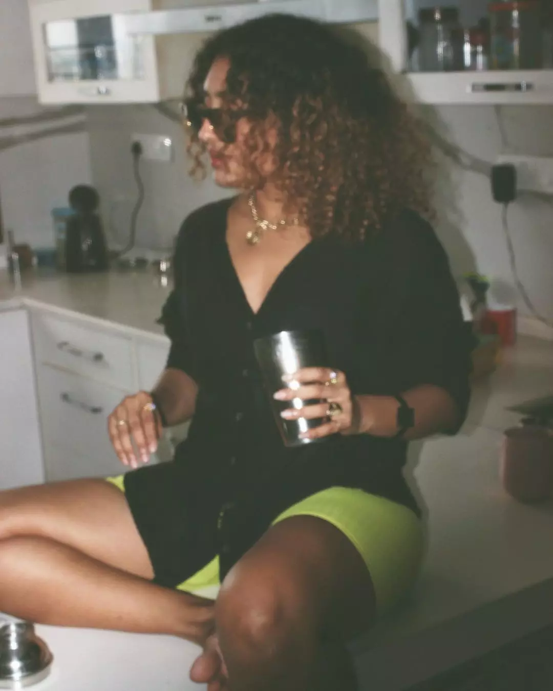 Gnaneswari Kandregula Commands Elegance in This Dress