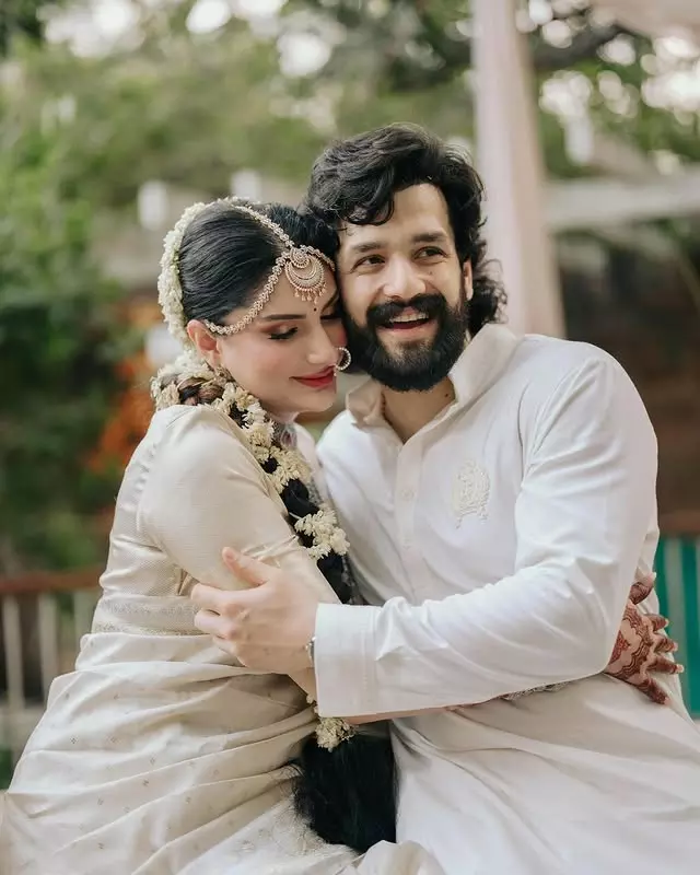 Akhil Akkineni Shares Heartwarming Moments from His Wedding with Zainab Ravdjee