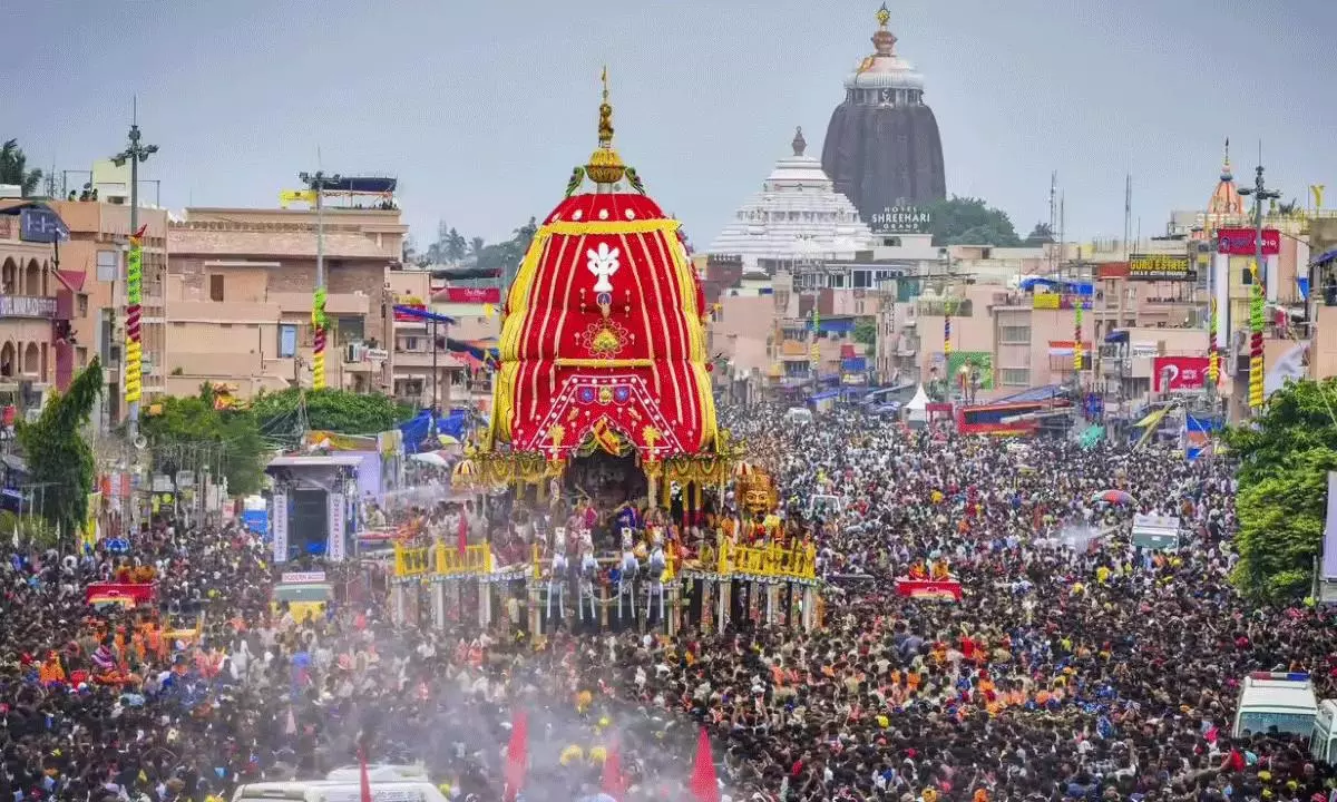 పూరీ జగన్నాథ రథయాత్రలో అపశృతి