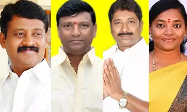 టీడీపీలో ఆ నలుగురుపై చర్చ... వారు వీరేనా?