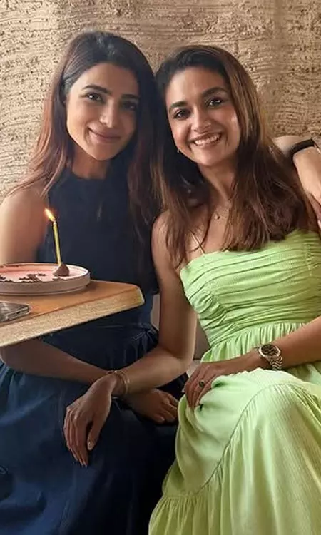 Keerthy Suresh Shares Her June Moments And Date With Samantha