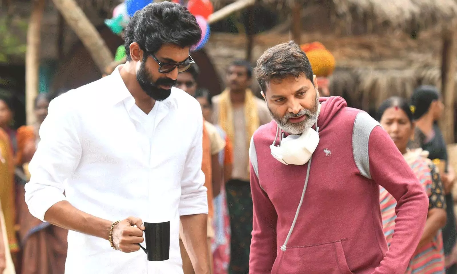 గురూజీ కాంపౌండ్ లో రానా!