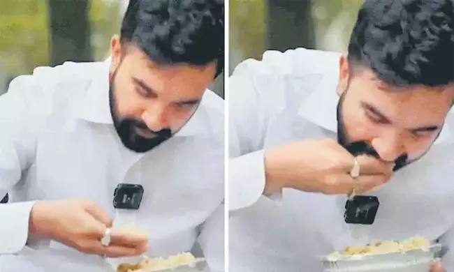 అన్నం చేత్తో తింటే తప్పా.. ఏం అమెరికన్ నేతలు రా బై