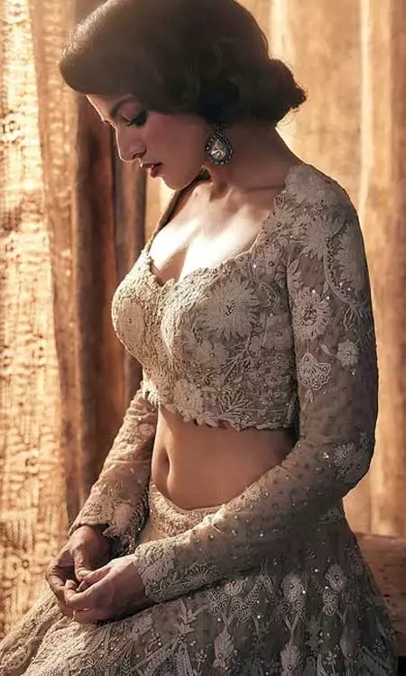 Wamiqa Gabbi Channels Vintage Royalty in Ethereal Ensemble
