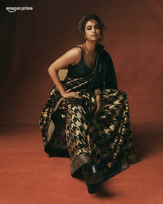 Keerthy Suresh Brings Desi Glam with a Touch of Drama Keerthy Suresh Brings Desi Glam with a Touch of Drama