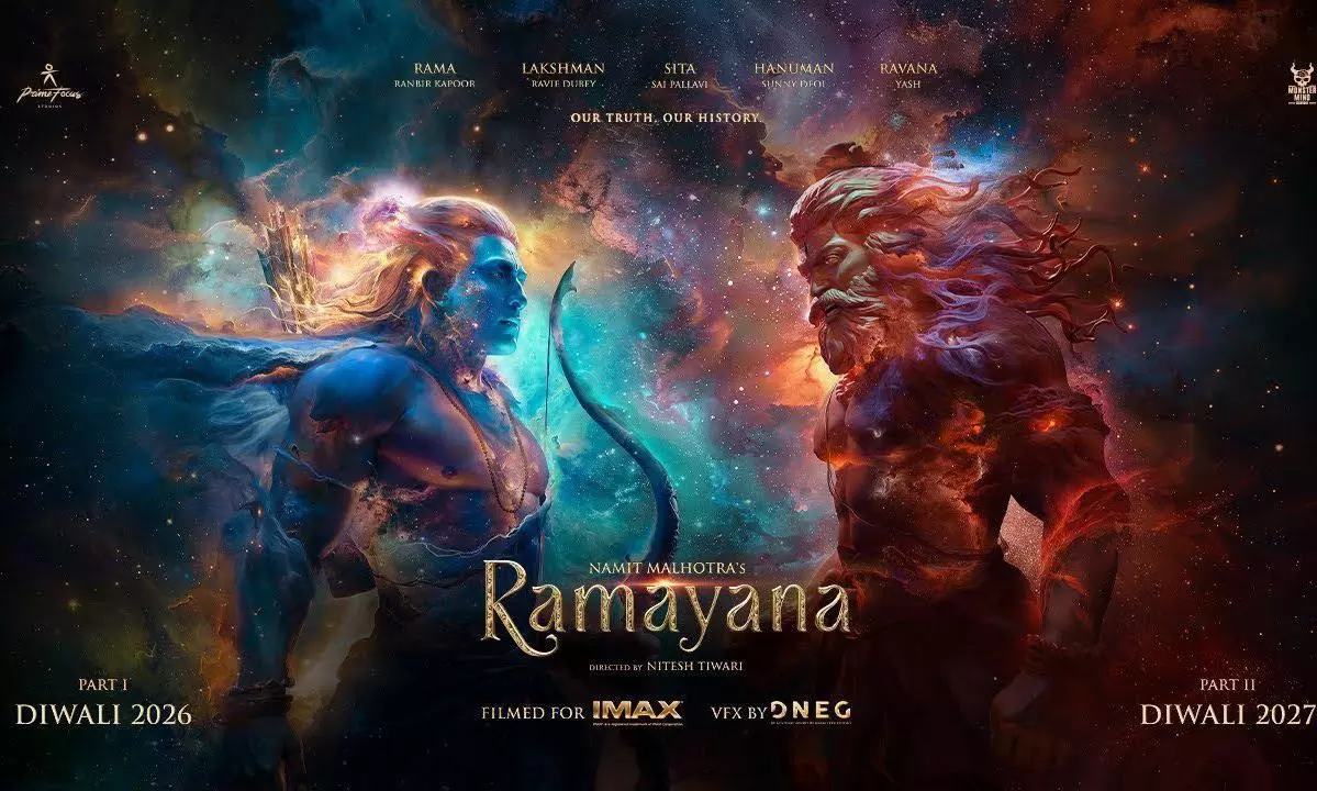 రామాయణ ఫస్ట్ గ్లింప్స్.. వేరే లెవెల్ లో ఉందిగా!