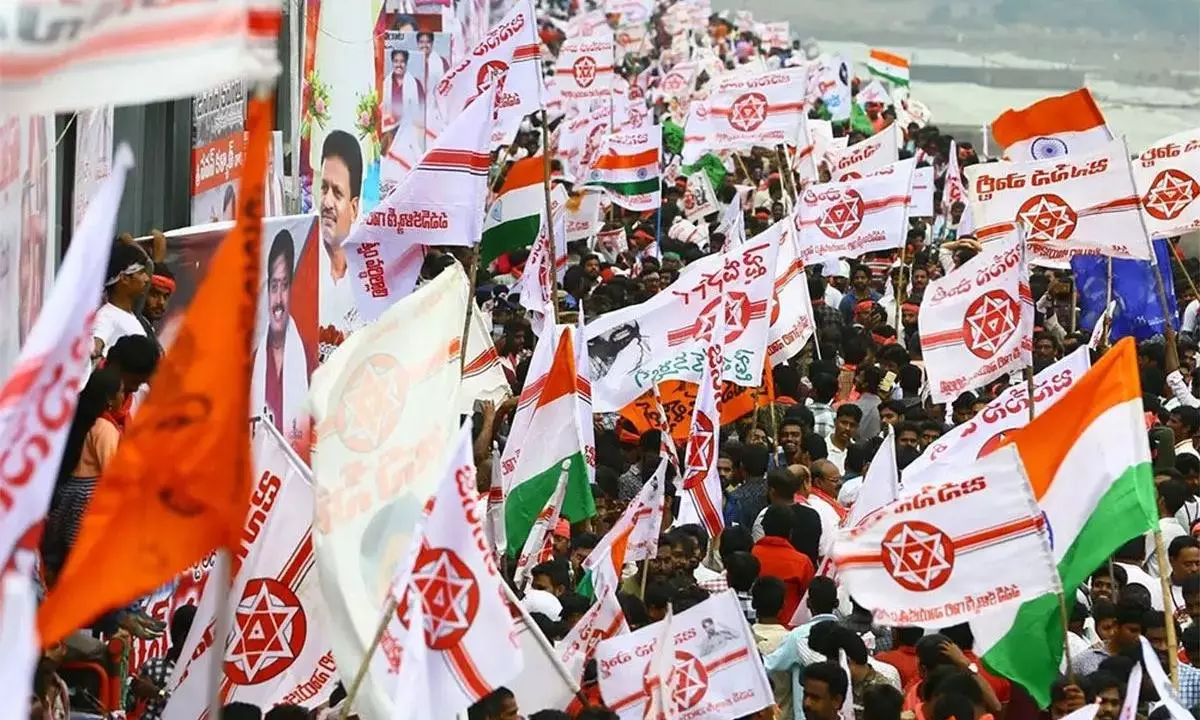 ఏడాది పాల‌న‌పై జ‌న‌సేన సెప‌రేట్!