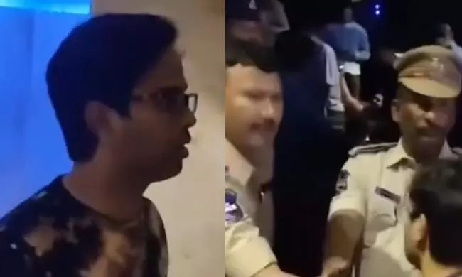 వీడియో : పాపం అనుదీప్‌.. గుర్తు పట్టక నెట్టేశారు!