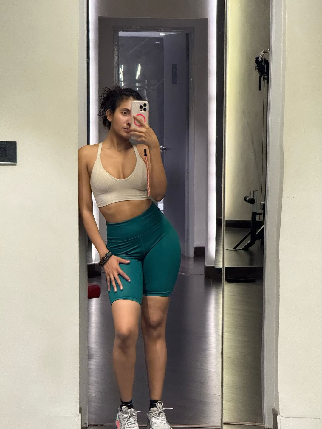 Gnaneswari Kandrugula Rocks the Gym Look
