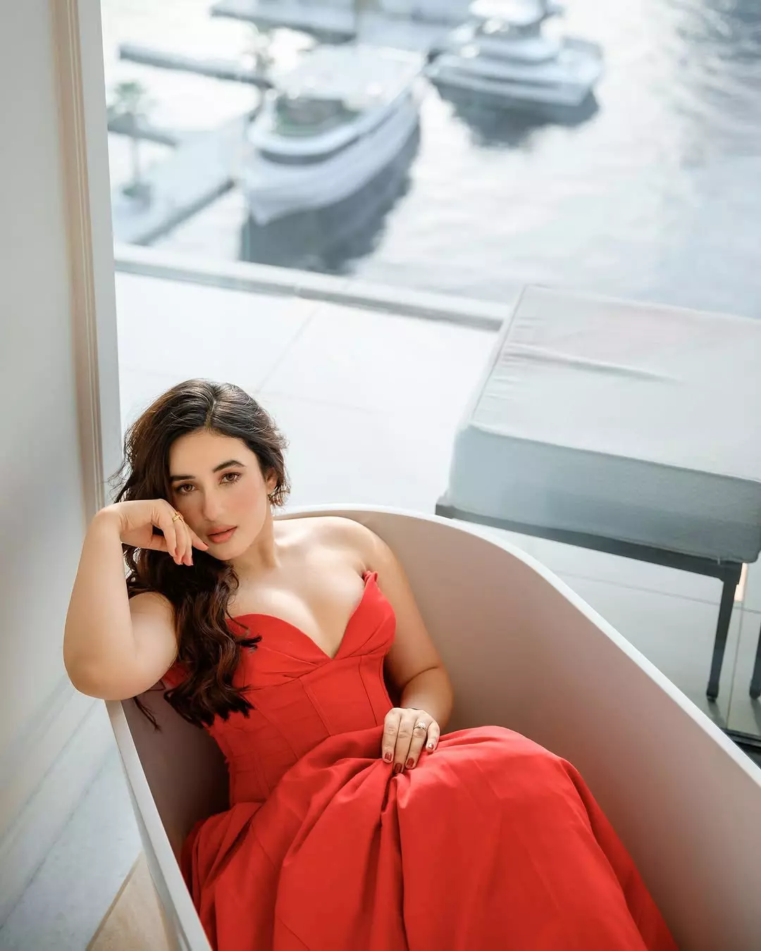 Aditi Budhathoki Wows Fans in Dior Shoes and House of CB Dress