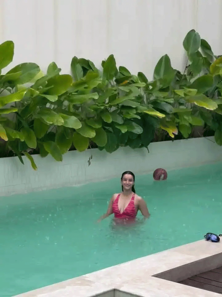 Triptii Dimri Soaks in the Pool Moment