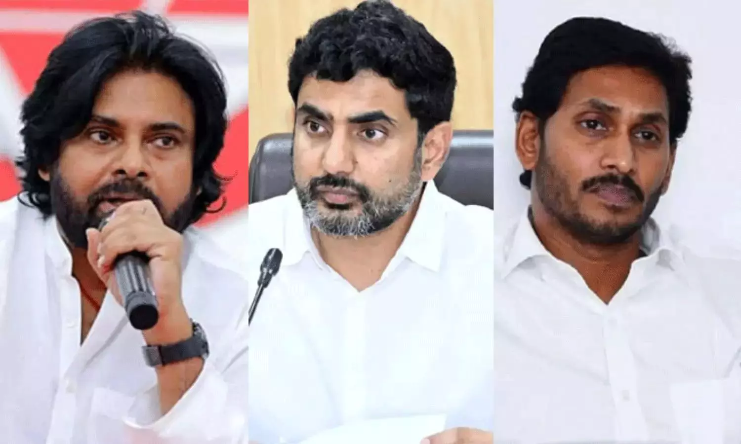 జగన్ లోకేష్ మధ్యలో పవన్ !