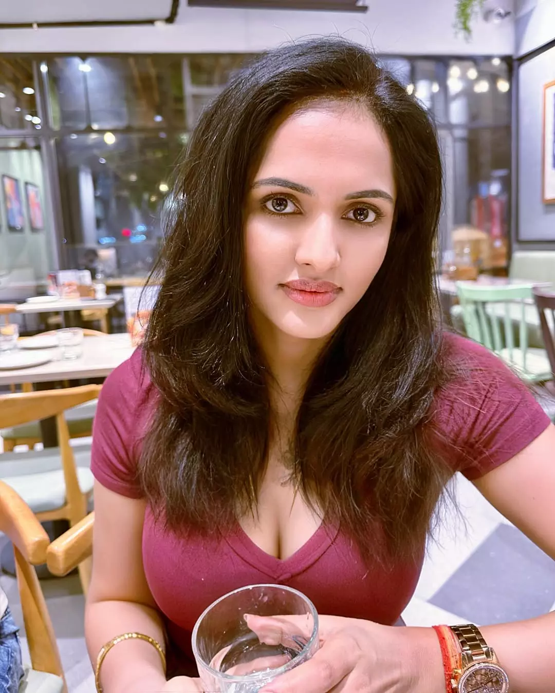 Selfie queen Jyothi Poorvaj gives us all the vibes Selfie queen Jyothi Poorvaj gives us all the vibes