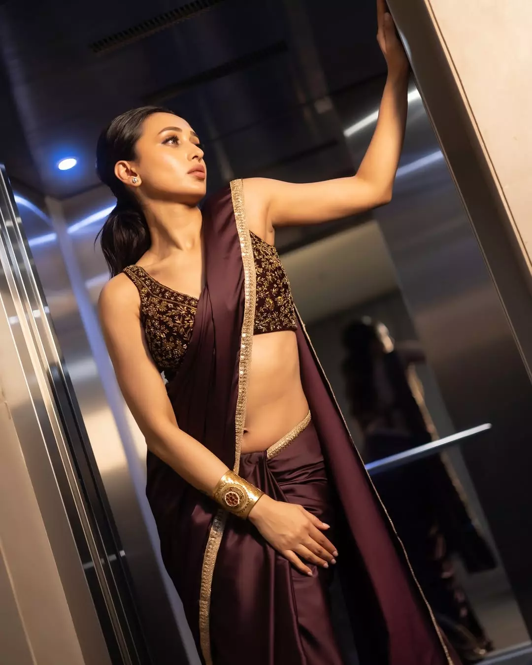 Mimi Chakraborty Slays in a Mesmerizing Blue Ensemble Mimi Chakraborty Slays in a Mesmerizing Blue Ensemble