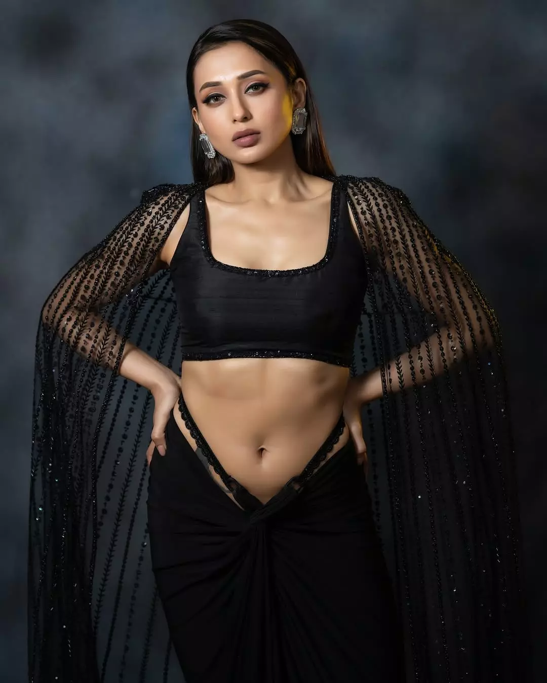 Mimi Chakraborty Slays in a Mesmerizing Blue Ensemble