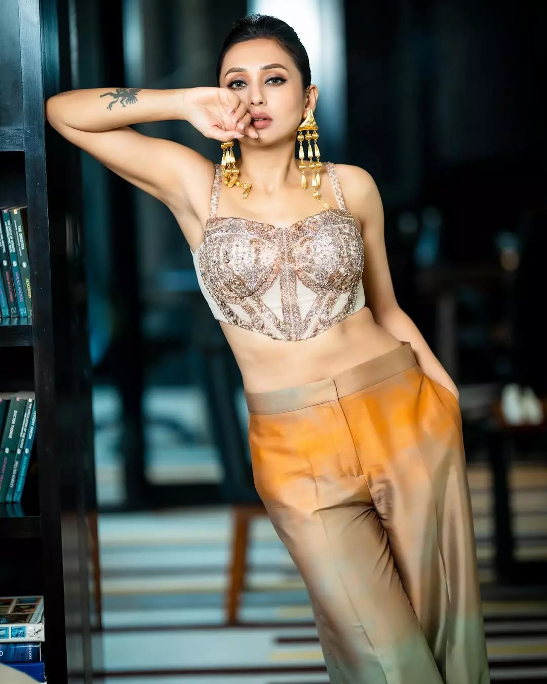 Mimi Chakraborty Slays in a Mesmerizing Blue Ensemble