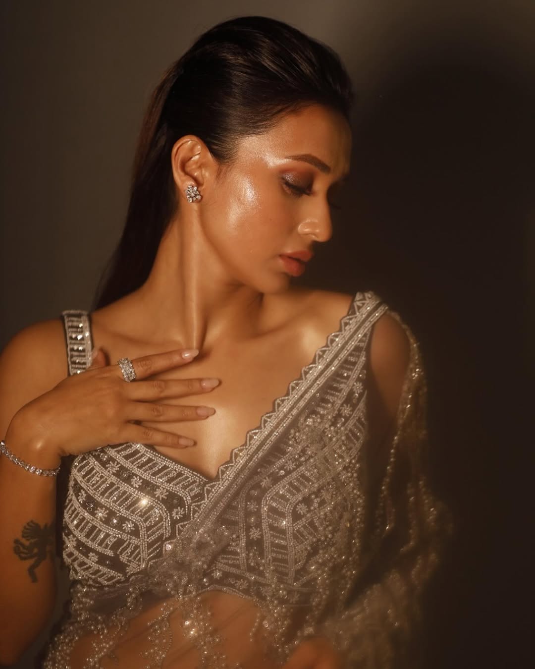 Mimi Chakraborty Slays in a Mesmerizing Blue Ensemble