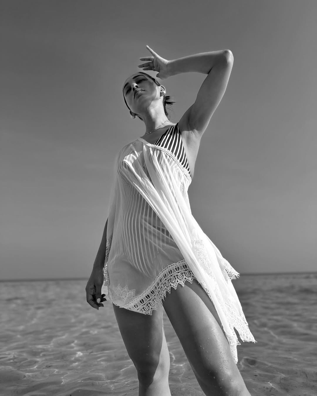 Mimi Chakraborty Slays in a Mesmerizing Blue Ensemble